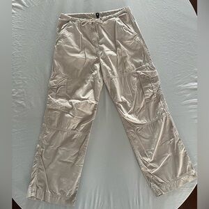 Garage Cream Cargo Pants | Utility Boho Y2K